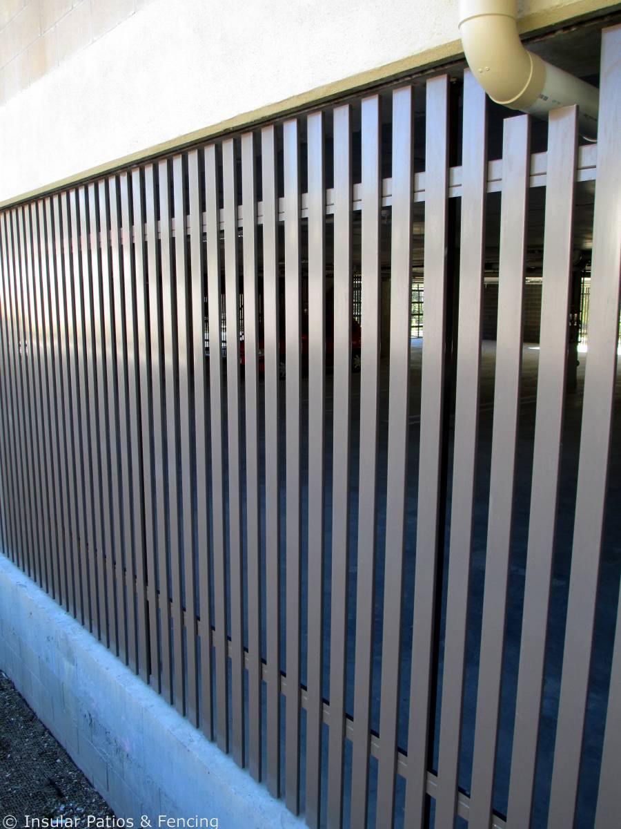 Commercial Aluminium Screening And Fencing Yatala Insular Patios
