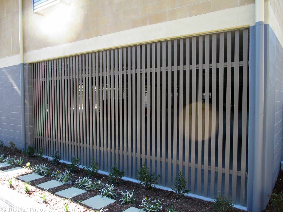 Commercial Aluminium Screening And Fencing Yatala Insular Patios