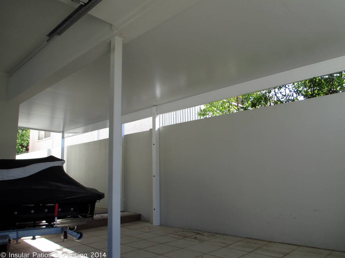 Attached Flat Carport Patio Gold Coast Insular Patios & Fencing