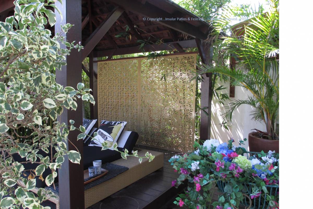 Laser Cut Screen Gold Coast Insular Patios & Fencing