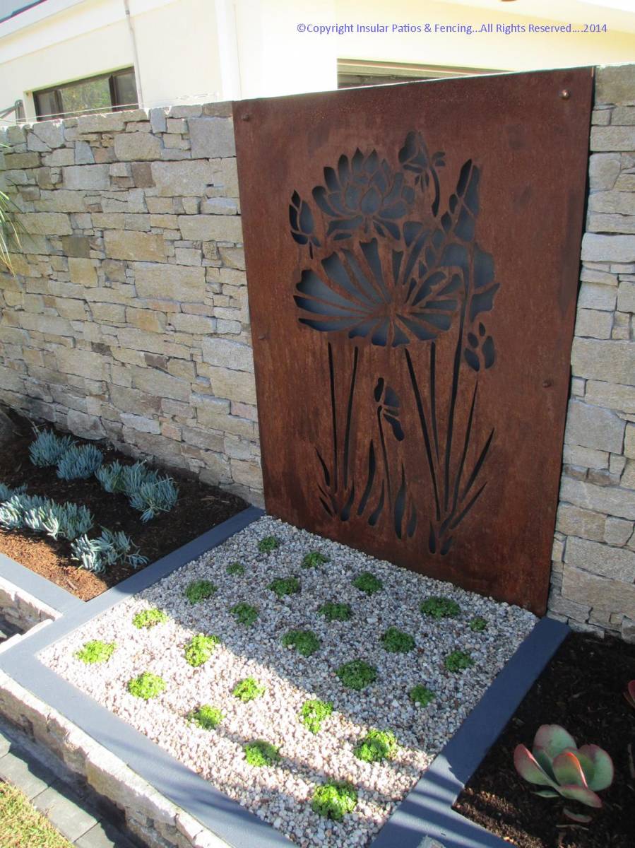 Laser Cut Corten Steel Decorative Panels Gold Coast Laser Cut Corten Steel Decorative Panels Gold Coast