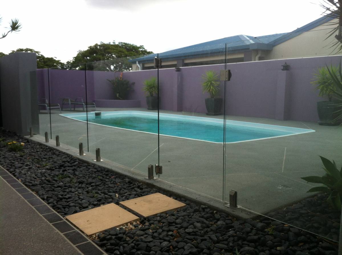 Insular Frameless Glass Fencing Gold Coast Benowa
