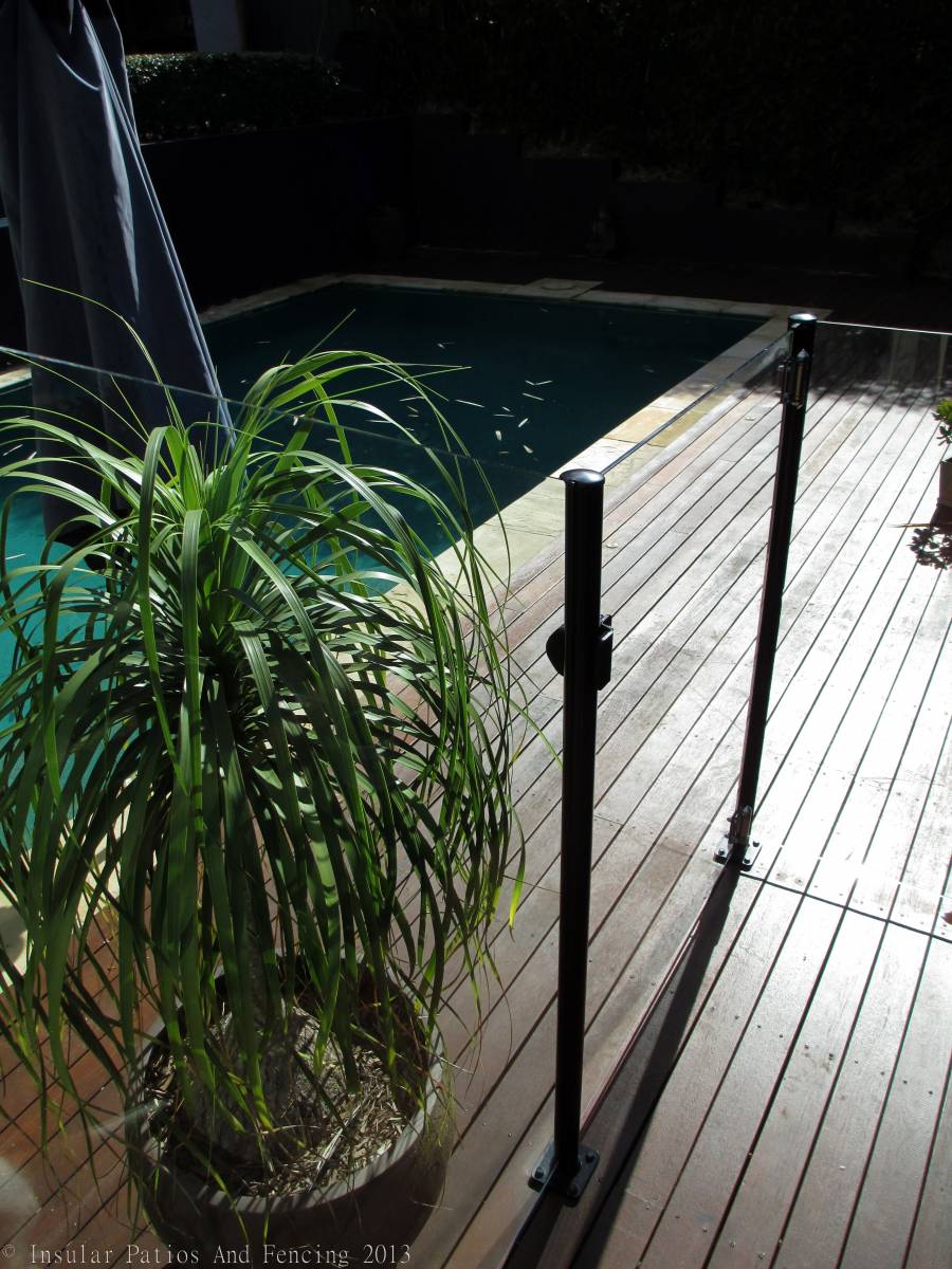 Semi Frameless Glass Pool Fencing Carrara Gold Coast Insular