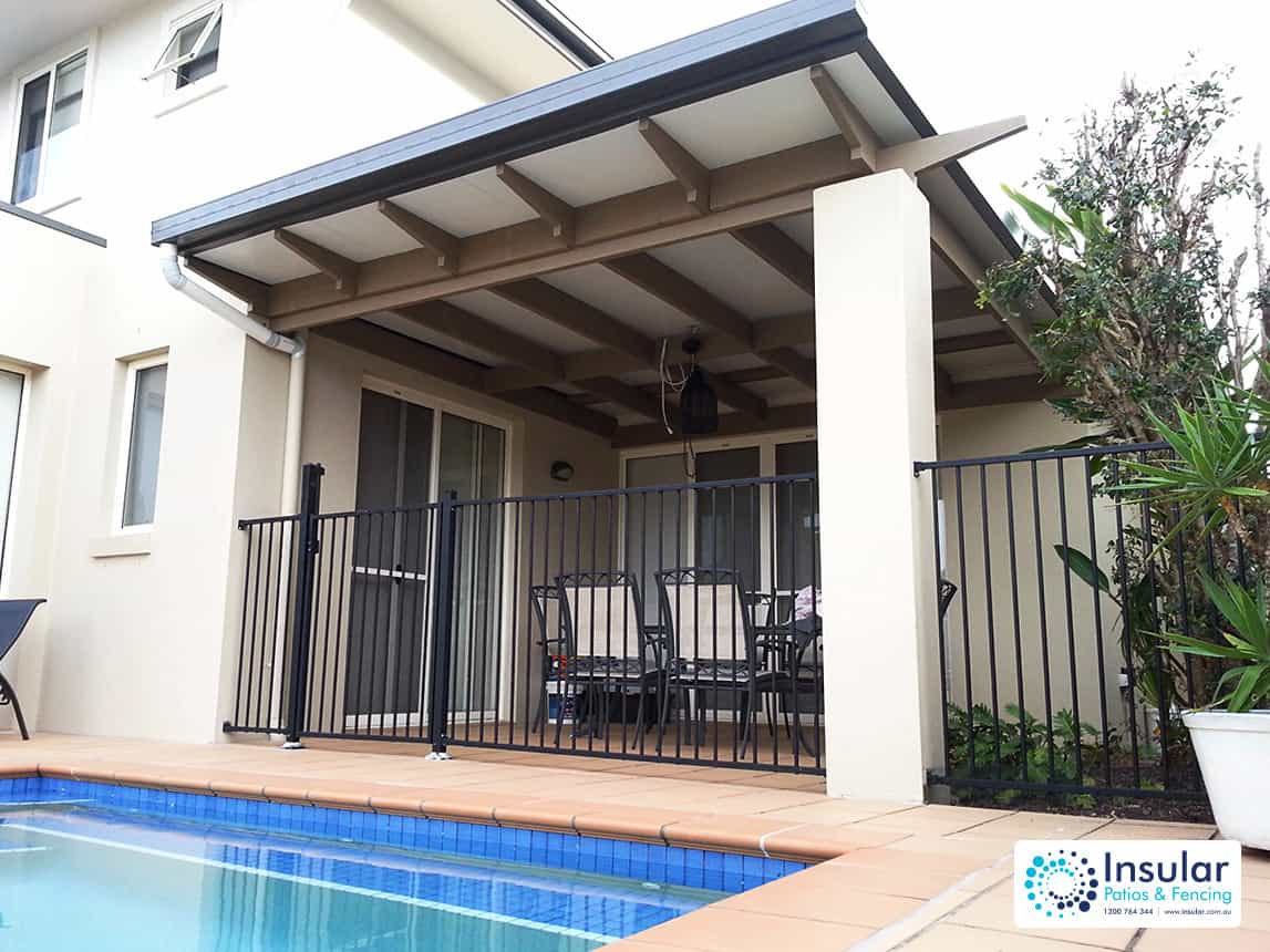 Attached Patio Gold Coast Insular Frameless Glass