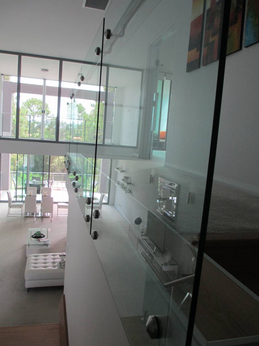 Stand Off Glass Balustrade Gold Coast