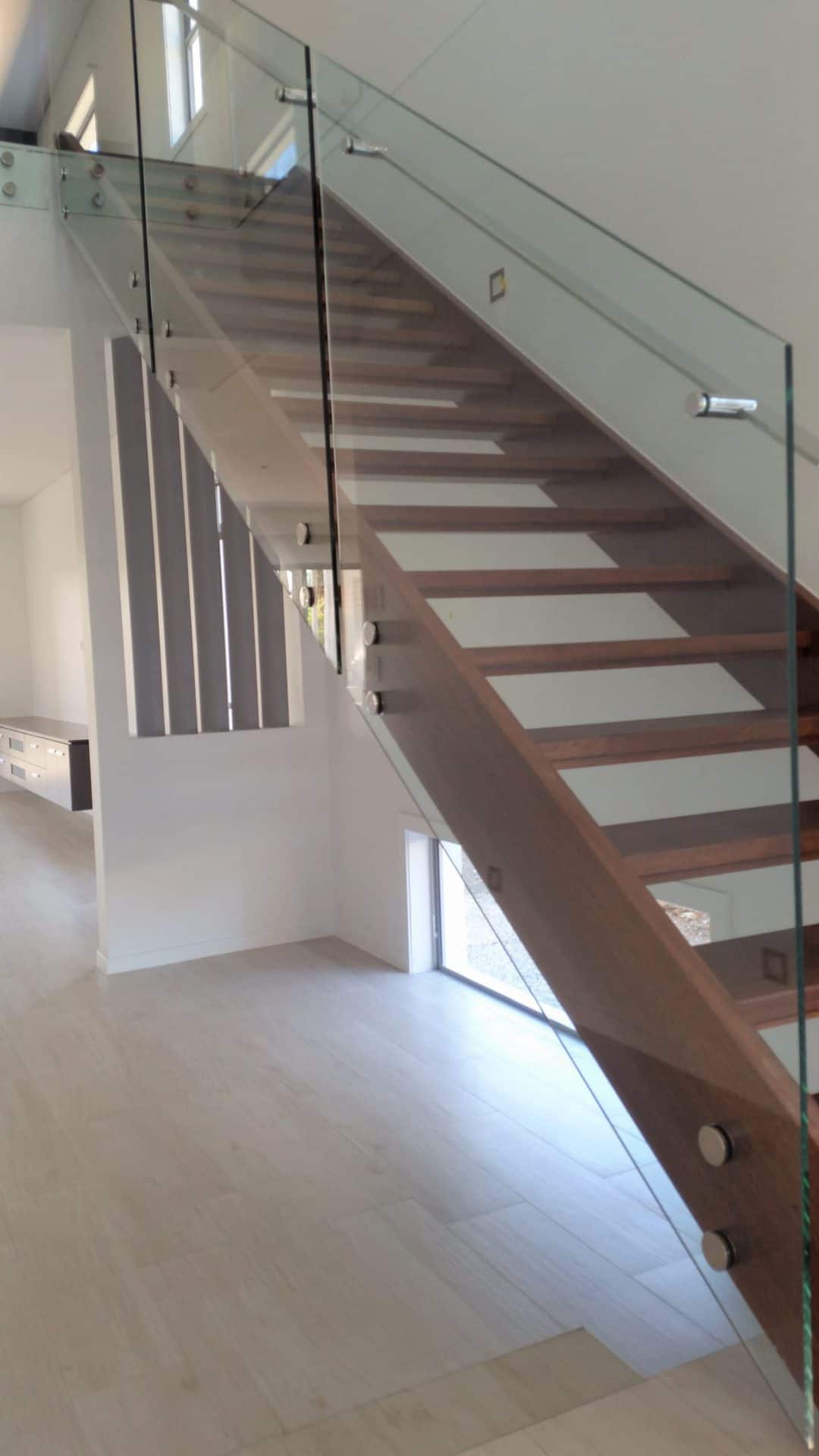 Internal Glass Balustrade | Gold Coast Frameless Glass Projects by Insular