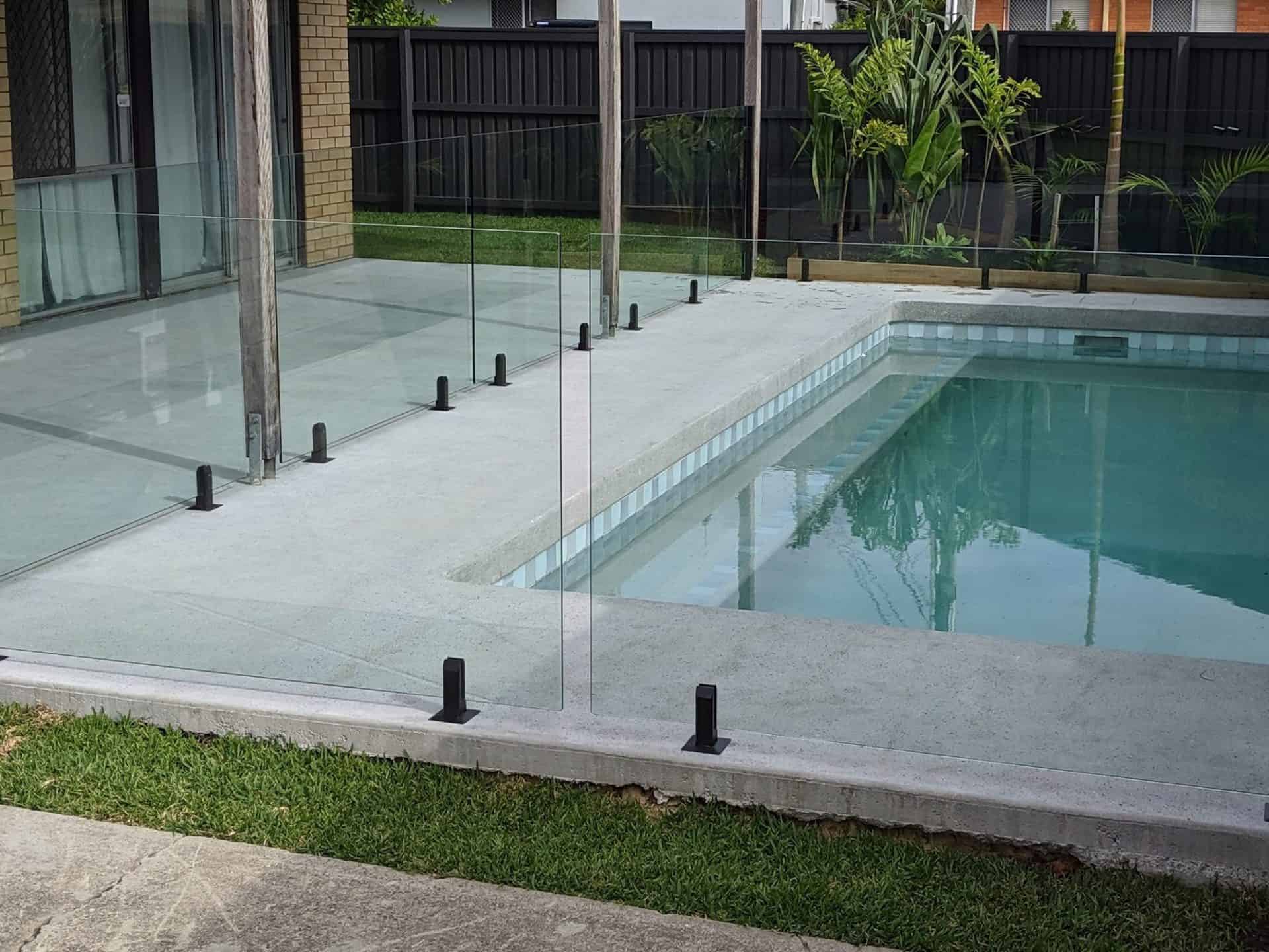 Frameless Glass Pool Fencing by Insular perfect for Gold Coast homes